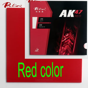 Palio official 40+ red Ak47 table tennis rubber red sponge for loop and fast attack new style for racquet game ping pong