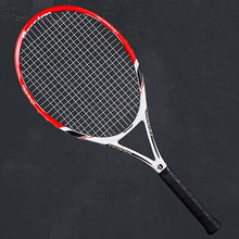 Load image into Gallery viewer, Professional Carbon Fiber Tennis Rackets Men Single Racket Strings Bag For Adult Sport Padel Trainer Racquet Grip Size 4 3/8inch

