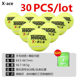 Teloon Professional Tennis Balls Different Model 603/Rising/Coach/X-ace for Match Training Robot tenis Ball for Pet Dog K016SPA