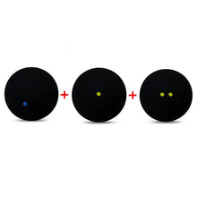 Load image into Gallery viewer, 1Pc /2Pcs/ 4Pcs Blue Point Squash Balls Rubber Squash Racket Balls Squash Training For Beginner Single Blue Dot Squash Balls
