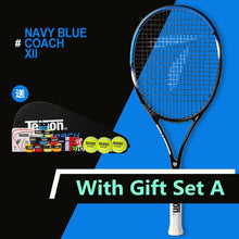 Load image into Gallery viewer, Teloon Professional Tennis Racket Carbon Fiber for Beginner Male and Female College Students tenis Racquet with 7 Gifts K017SPA
