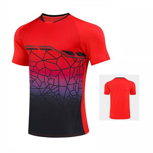Tennis shirts Female Male , Girl Table Tennis Kit uniforms , Polyester Badminton T Shirt , PingPong Clothes Team Game Jerseys