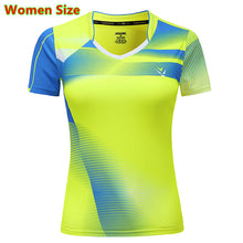Load image into Gallery viewer, New Outdoor Badminton short sleeve shirts ,women sports Table tennis Shirts,tennis clothes, Women Running t-shirt sportswear
