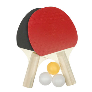 Wood Ping-Pong Racket Racquet Pingpong Durable Ping Pong Bat Athletics Colour Portable Sports Table Tennis Bat Practical
