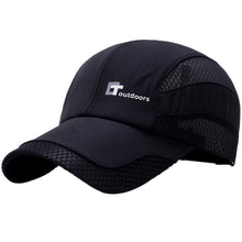 Load image into Gallery viewer, Mesh Cap Men Women Letter Embroidery Cotton Polyester Sun Shade Quick Dry Anti-UV Adjustable Hats Outdoor Running
