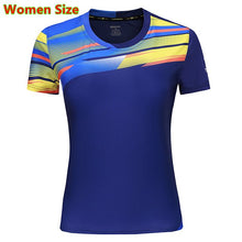 Load image into Gallery viewer, The New Women Golf Shirts Sports t-shirt tops tees Breathable Clothing Badminton Men&#39;s T-shirt Table Tennis Clothes Shirt
