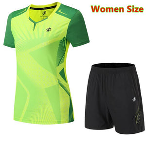 Quick Dry Badminton Sets Clothes ,table tennis clothes , pingpong sets,table tennis shirts + shorts clothes ,Running Sportswear