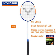 Load image into Gallery viewer, VICTOR original 4U 5U High-tension Badminton Racquet TK-HMR Badminton Racket 100% carbon Thruster hammer
