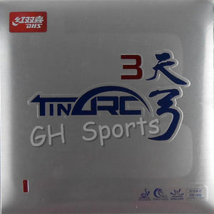 DHS TinArc 3 Pips-in Table Tennis PingPong Rubber With high elastic Sponge for a racket indoor sports racquet sports