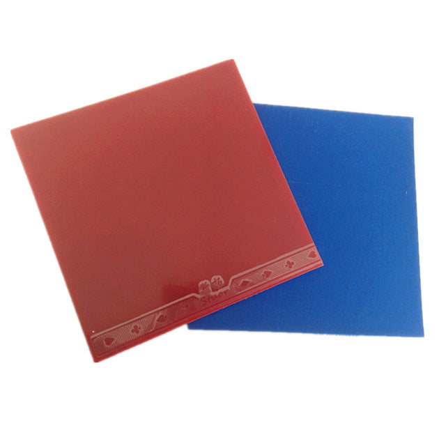 Stuor official 40+  table tennis rubber blue sponge for loop and fast attack new style for racquet game ping pong Red/Black