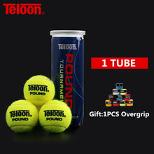 Load image into Gallery viewer, Teloon Professional Tennis Balls Competition Level POUND-3 High-bounce Resistant ITF World Tennis Tour Official Ball K022SPA
