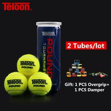 Load image into Gallery viewer, Teloon Professional Tennis Balls Competition Level POUND-3 High-bounce Resistant ITF World Tennis Tour Official Ball K022SPA
