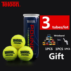 Teloon Professional Tennis Balls Competition Level POUND-3 High-bounce Resistant ITF World Tennis Tour Official Ball K022SPA