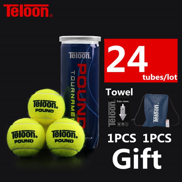 Teloon Professional Tennis Balls Competition Level POUND-3 High-bounce Resistant ITF World Tennis Tour Official Ball K022SPA