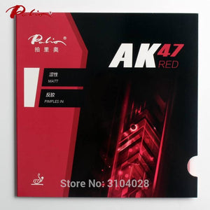 Palio official 40+ red Ak47 table tennis rubber red sponge for loop and fast attack new style for racquet game ping pong