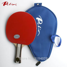 Load image into Gallery viewer, Palio official two stars finished racket pimples in for both rubber fast attack with loop ping pong game racquet game
