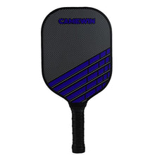 Load image into Gallery viewer, Graphite Blue Pickleball Racket With Polymer Honeycomb Composite Core Low Profile Edge Bundle  Indoor Outdoor
